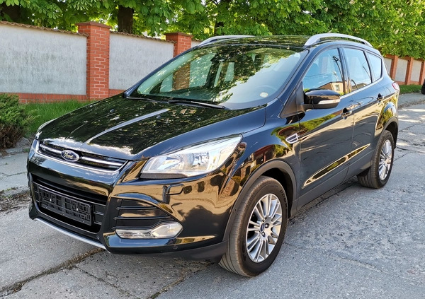 Ford Kuga cena 48400 przebieg: 134000, rok produkcji 2014 z Skarszewy małe 497
